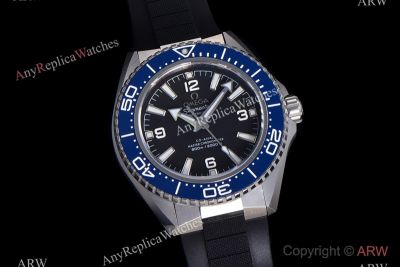 VS Factory Omega Seamaster Planet Ocean 600m 42mm 9015 Movement Blue Bezel Rubber Band Watch